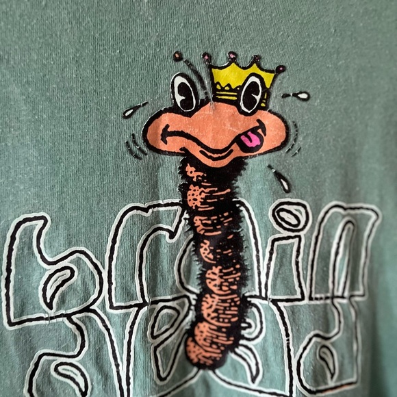Brain Dead Worm/Caterpillar Joseph Carey Merrick Brain Dead Tee Collab - Picture 2 of 12